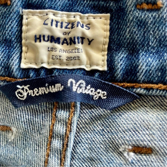 Citizens of Humanity Demy Crop jeans indigo size 32 - Picture 11 of 16